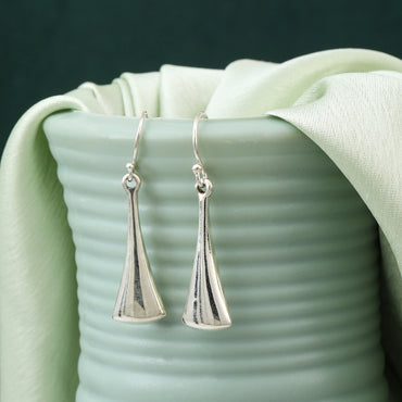 MAIRA 925 Sterling silver Hoop Earrings for Women / Girls