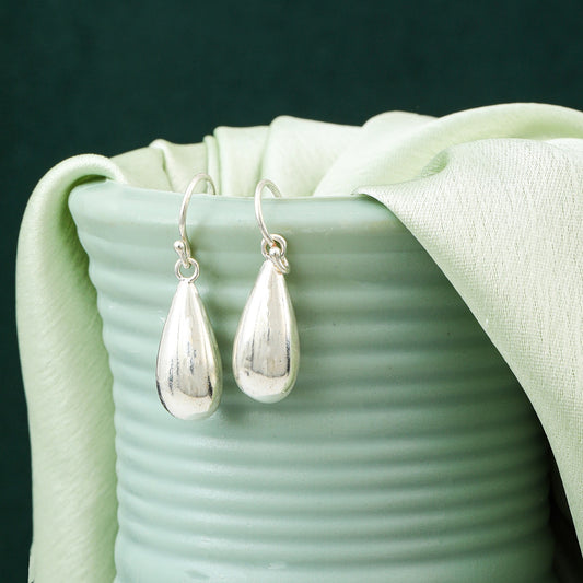 MAIRA Tear Drop Long 92.5 Sterling Silver Drop Earrings Gift Set for Women / Girls