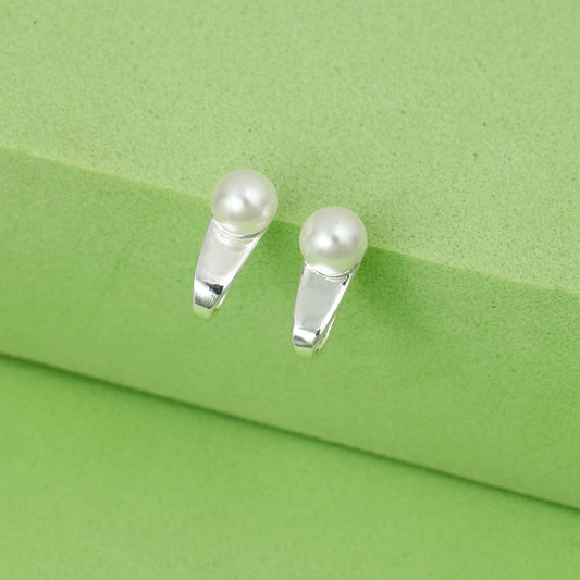 MAIRA 925 Sterling Silver Latest Pearl Earrings For Women/ Girls