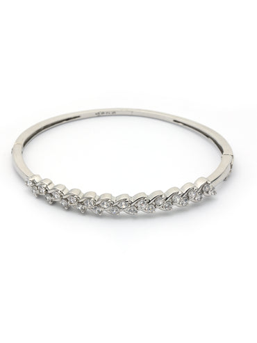 MAIRA Sparkling 925 Sterling Silver Valentine Kada Bracelet Jewellery / Gift for Women