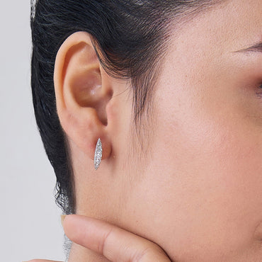 MAIRA Contemporary Office wear Stylish 925 Sterling Silver Earrings