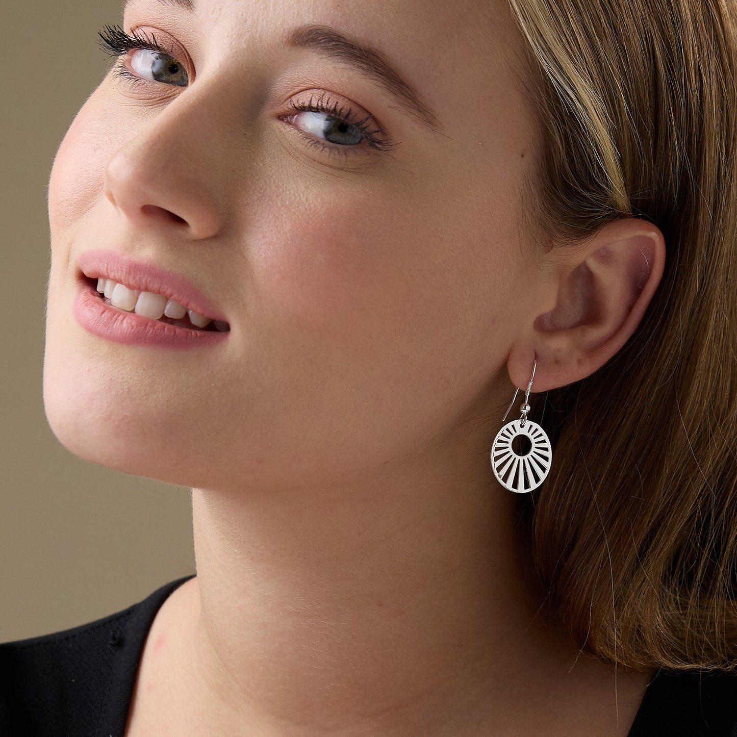 MAIRA 925 Sterling Silver Hoop Earrings for Women / Valentine Gift