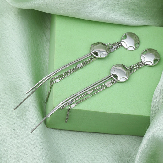 MAIRA 925 Sterling Silver Drop Earrings Set for Girls/ Women