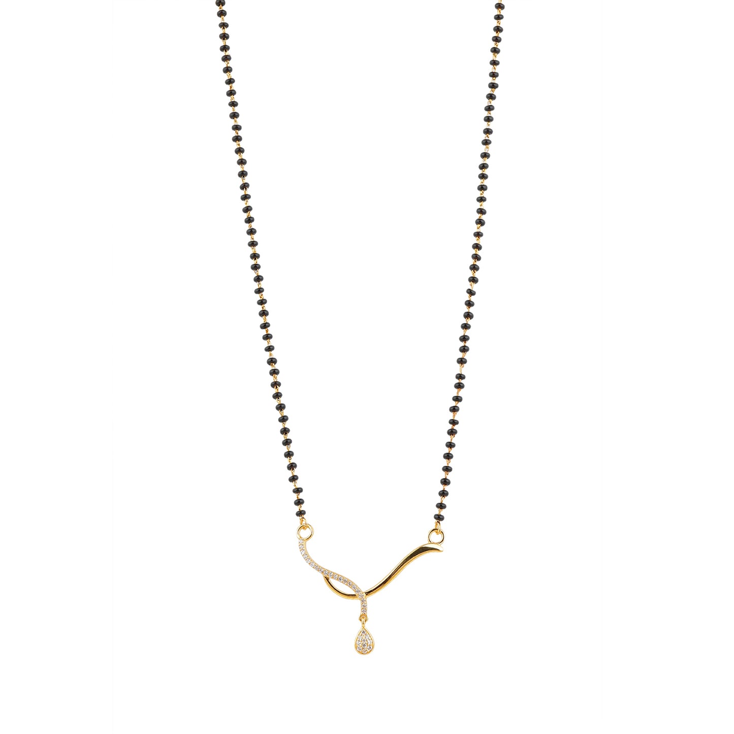 Maira Sterling Silver The Serene Wave Mangalsutra
