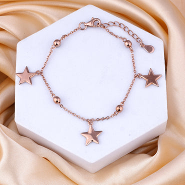 Maira Sterling Silver Celestial Trace Bracelet