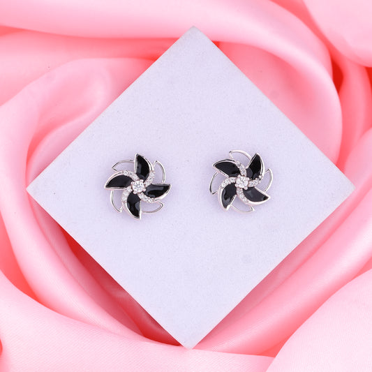 MAIRA 925 Sterling Silver Stylish Partywear Earrings Set for Working Women