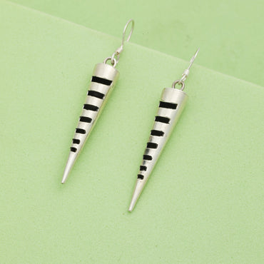 MAIRA 925 Sterling Silver Contemporary Dailywear Drop Stylish Earrings for Girls