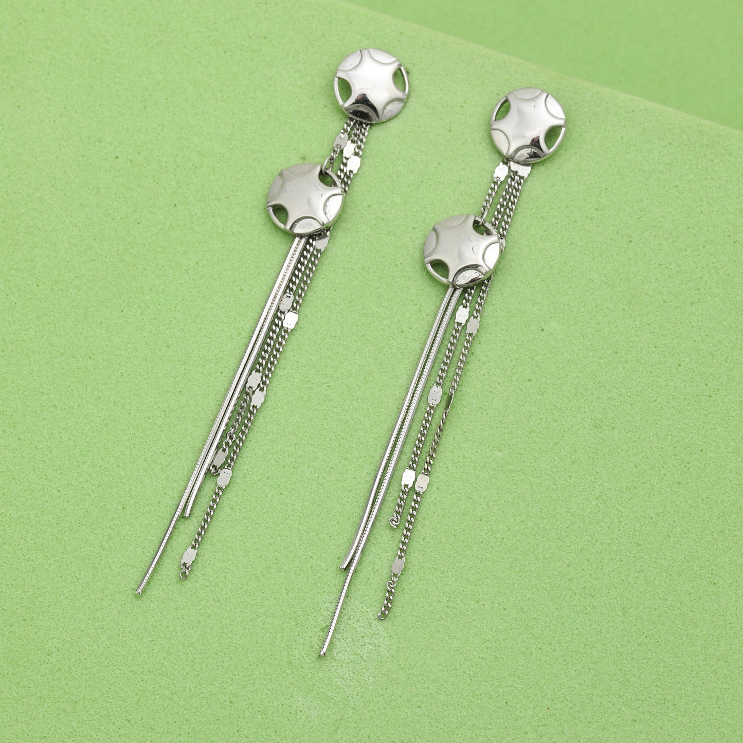 MAIRA 925 Sterling Silver Drop Earrings Set for Girls/ Women