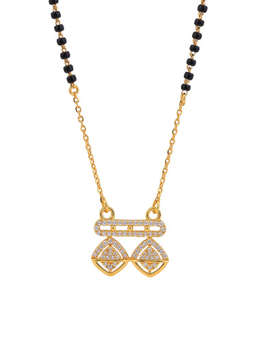 Maira Sterling Silver The Radiant Prism Mangalsutra