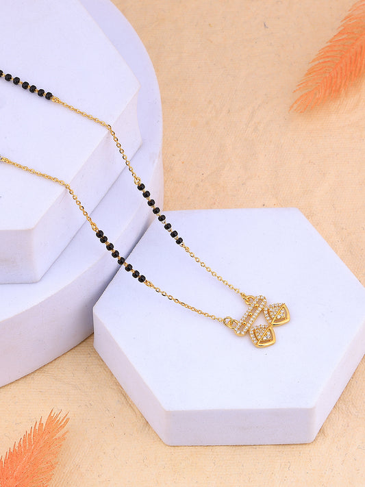 Maira Sterling Silver The Radiant Prism Mangalsutra