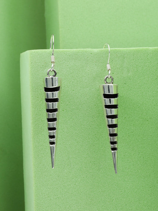 MAIRA 925 Sterling Silver Contemporary Dailywear Drop Stylish Earrings for Girls