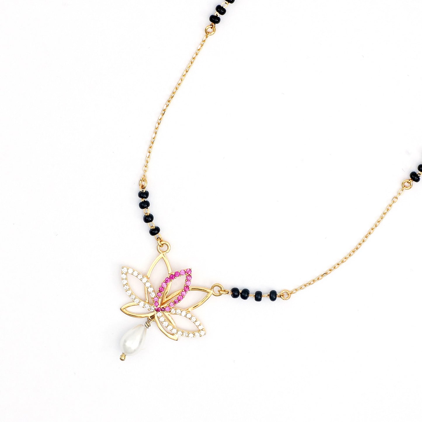 Maira Sterling Silver Kamalini Mangalsutra