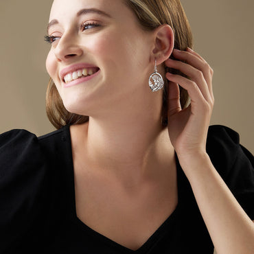 MAIRA 925 Sterling Silver MOM CHILD Earrings Set for WOmen