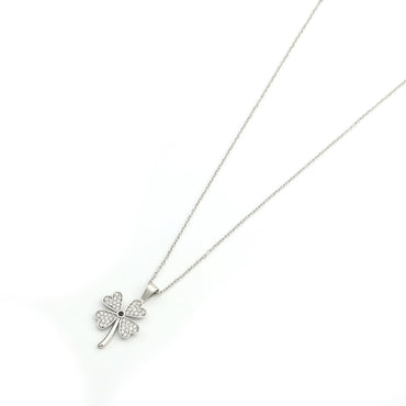 MAIRA 925 Sterling Silver Multi Heart Valentine Pendant Chain Necklace for Women / Girls