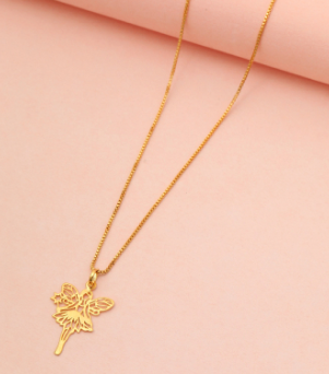 Gold plated pendent
