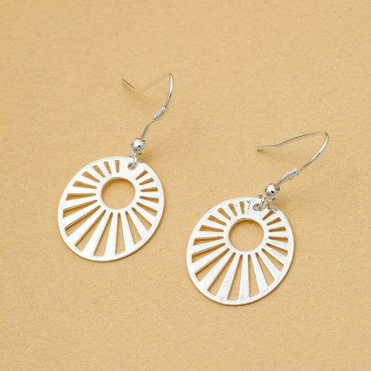 MAIRA 925 Sterling Silver Hoop Earrings for Women / Valentine Gift