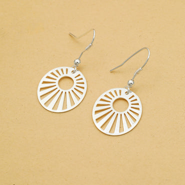 MAIRA 925 Sterling Silver Hoop Earrings for Women / Valentine Gift