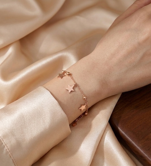 Maira Sterling Silver Celestial Trace Bracelet