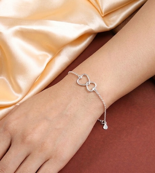 Maira Sterling Silver Flora - Butterfly Chain Bracelet