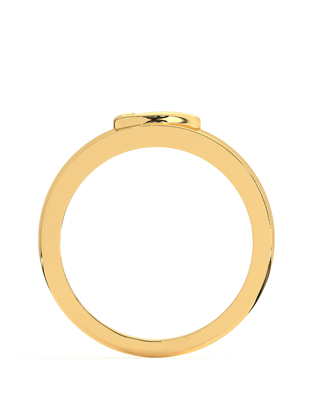 MAIRA 925 Sterling Silver Heart Ring with Cubic Zirconia For Girls & Women | Hypoallergenic | 18 K Micron Gold Plated | Valentine Gift For Her | 6 Months Warranty