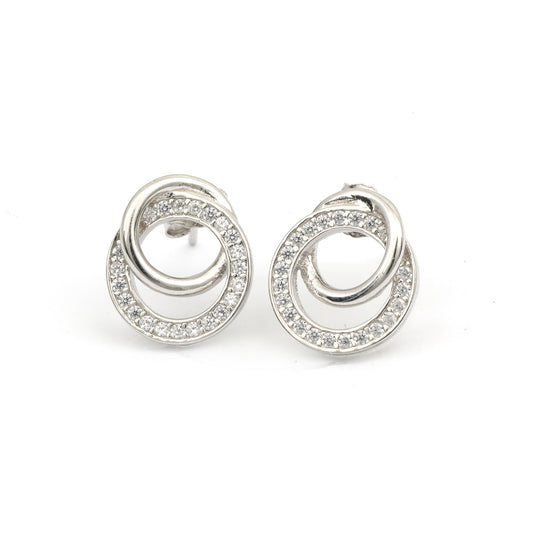 MAIRA Contemporary Office wear Stylish 925 Sterling Silver Earrings