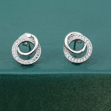 MAIRA Contemporary Office wear Stylish 925 Sterling Silver Earrings