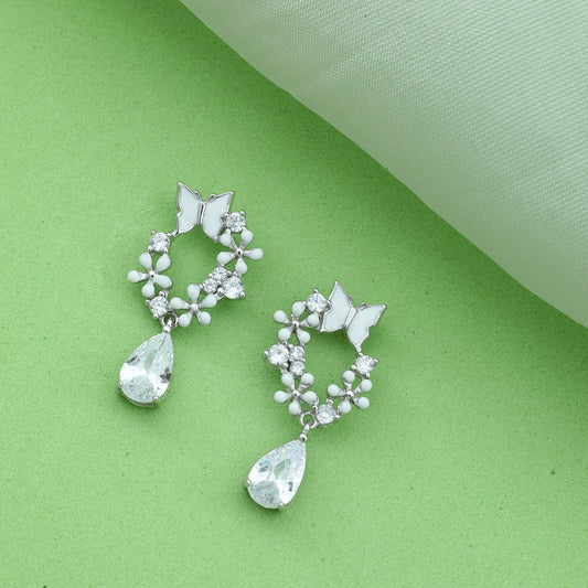 Maira Drops Earrings Butterfly