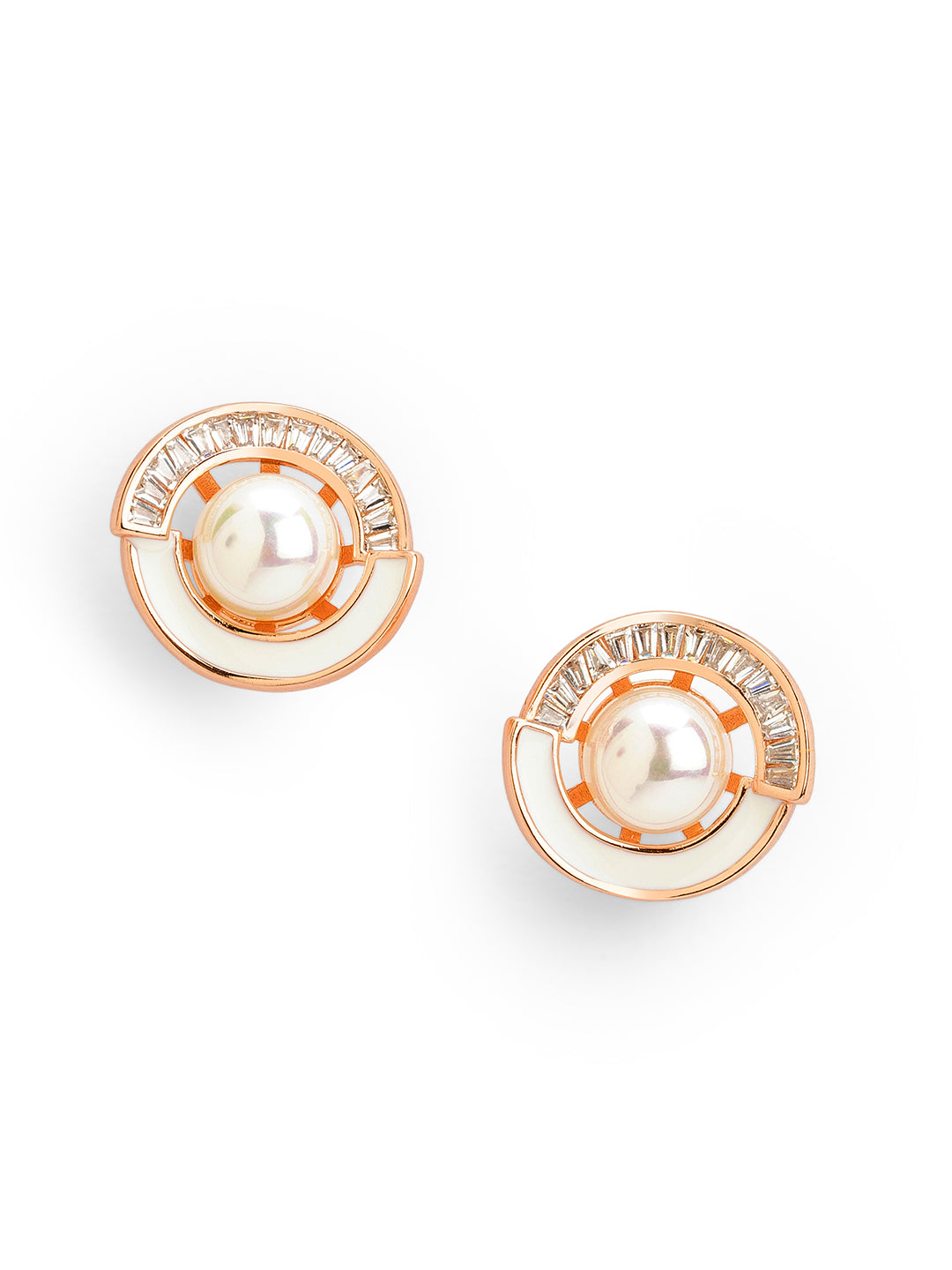 Maira Sterling Silver Lumina Orbit Earrings