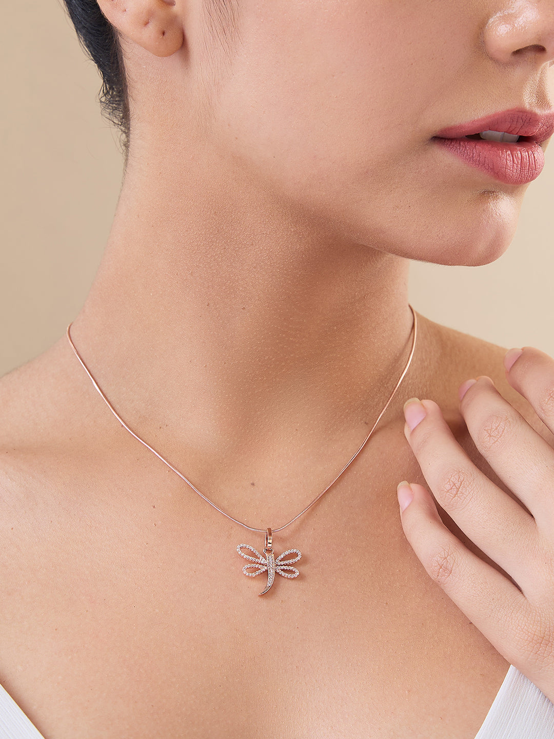 MAIRA Valentine Love Heart Gold Plated 925 Sterling Silver Pendant Chain Necklace Jewellery / Gift for Women