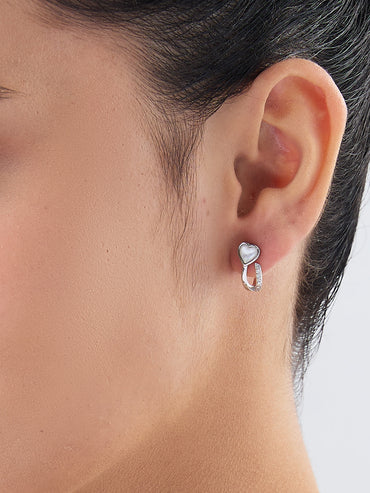 MAIRA Stylish Valentine Gift Hear Earrings for Girls/ Women