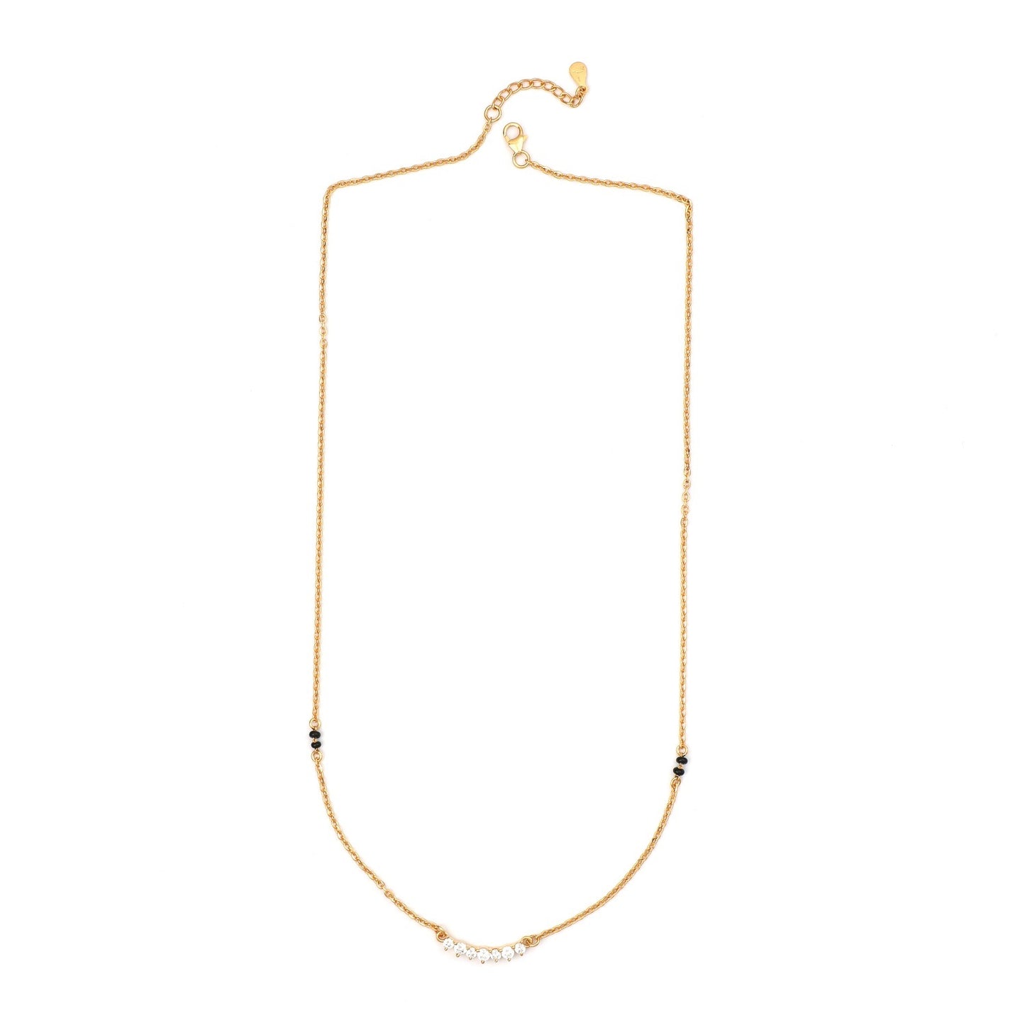 Maira Sterling Silver The Aria Sparkle Mangalsutra