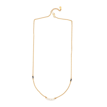 Maira Sterling Silver The Aria Sparkle Mangalsutra