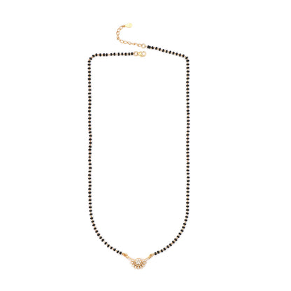 Maira Sterling Silver Chandrika Bloom Mangalsutra