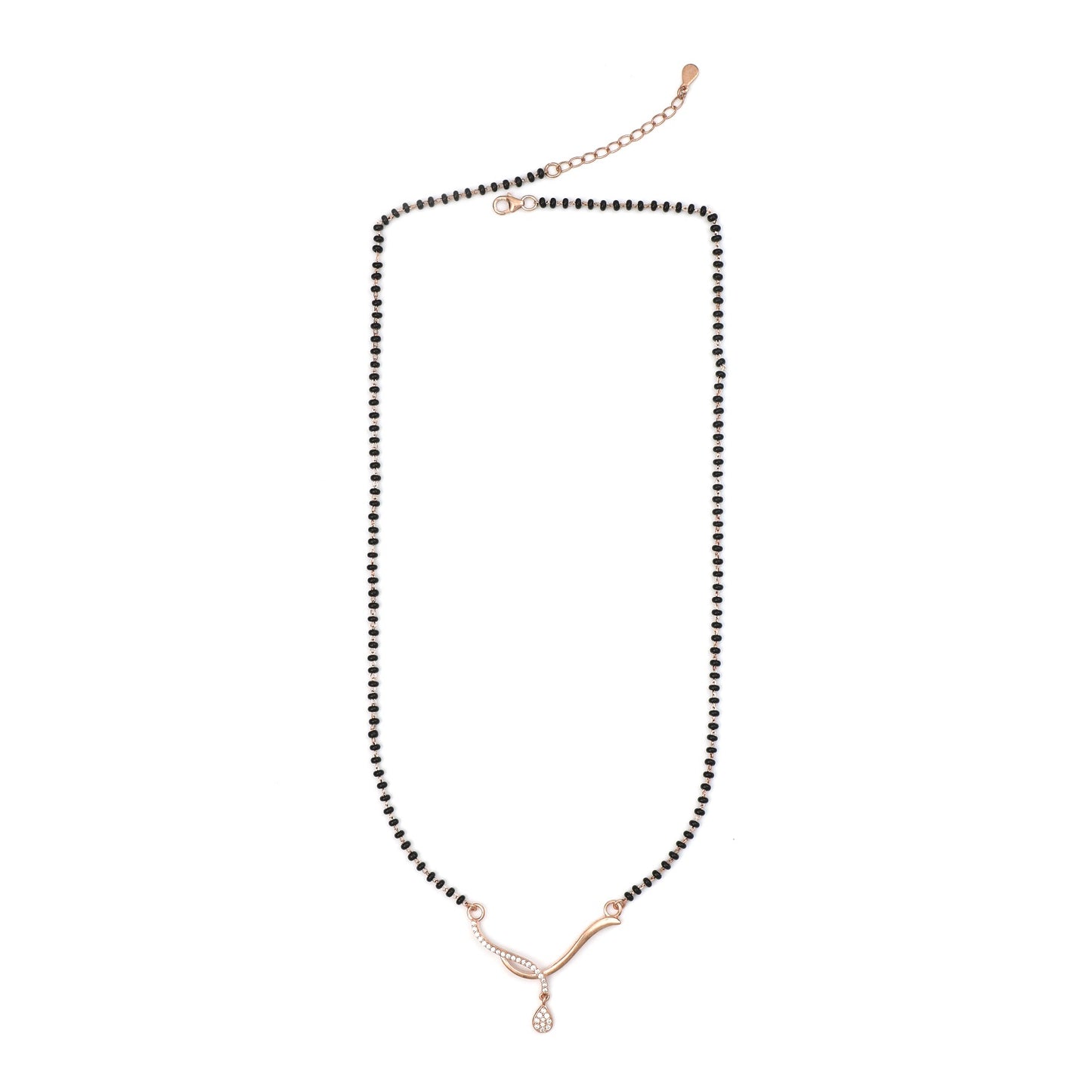 Maira Sterling Silver The Aurelia Wave Mangalsutra