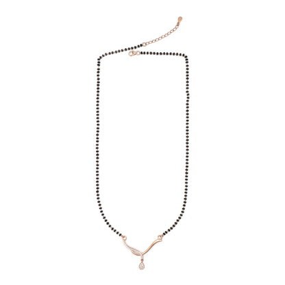 Maira Sterling Silver The Aurelia Wave Mangalsutra