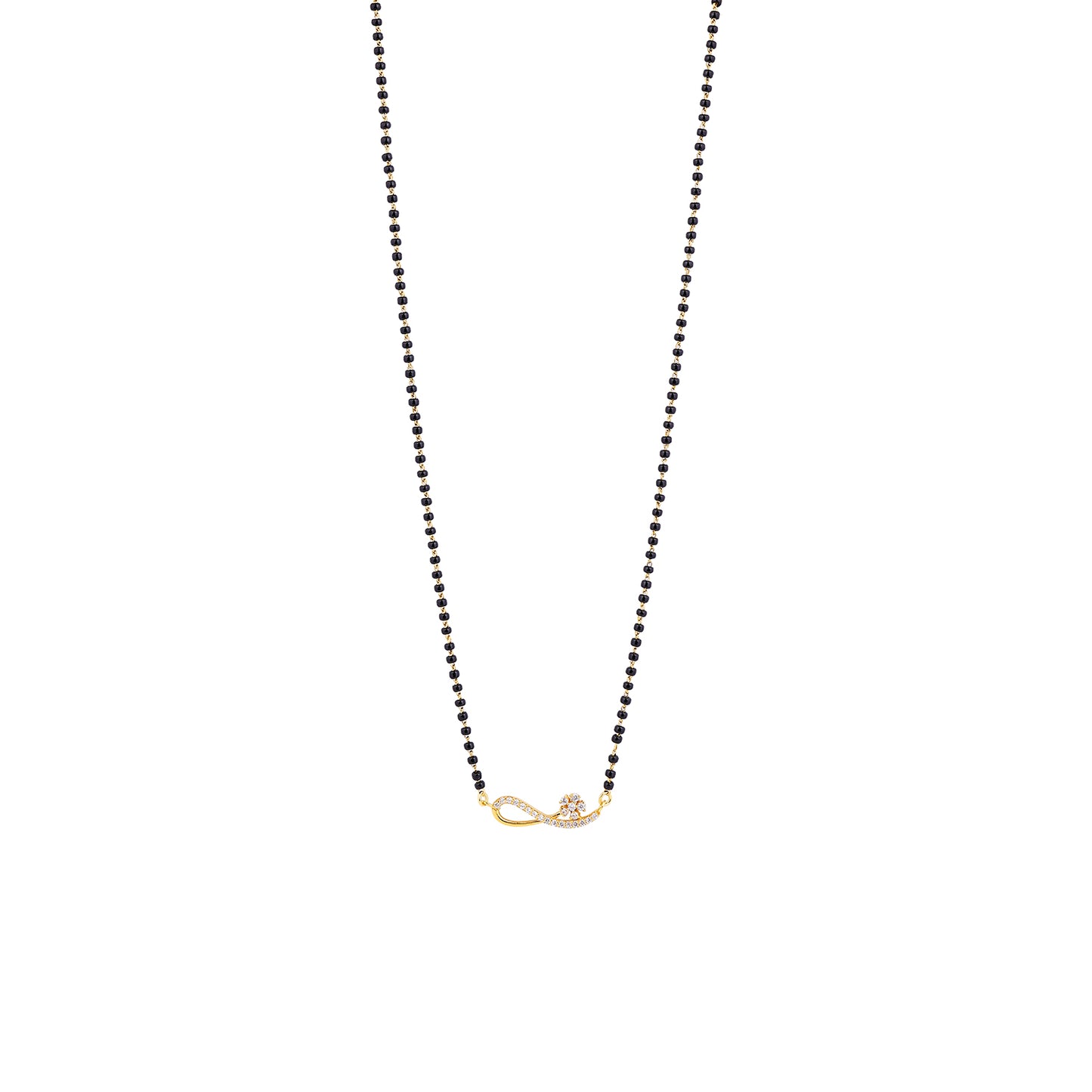 Maira Sterling Silver Akshara Infinity Mangalsutra