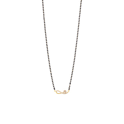 Maira Sterling Silver Akshara Infinity Mangalsutra