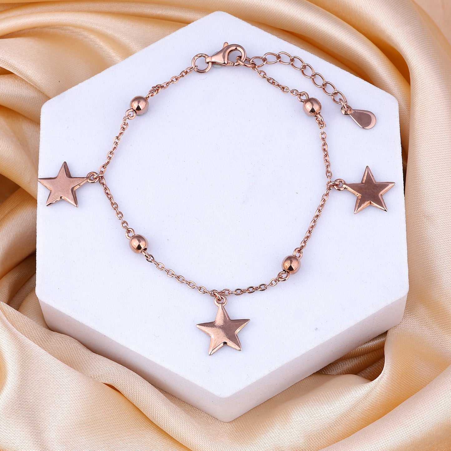 Maira Sterling Silver Celestial Trace Bracelet
