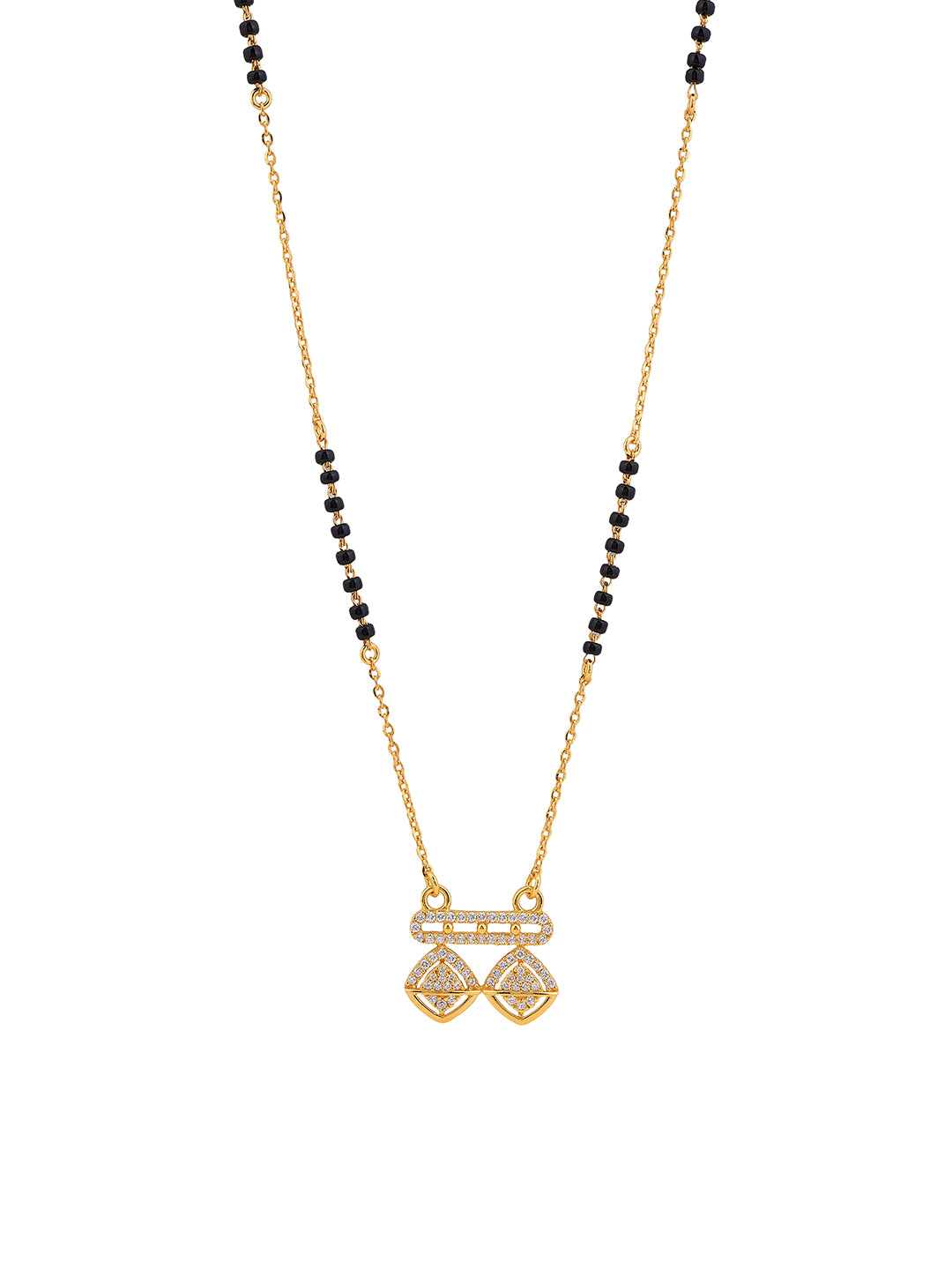 Maira Sterling Silver The Radiant Prism Mangalsutra