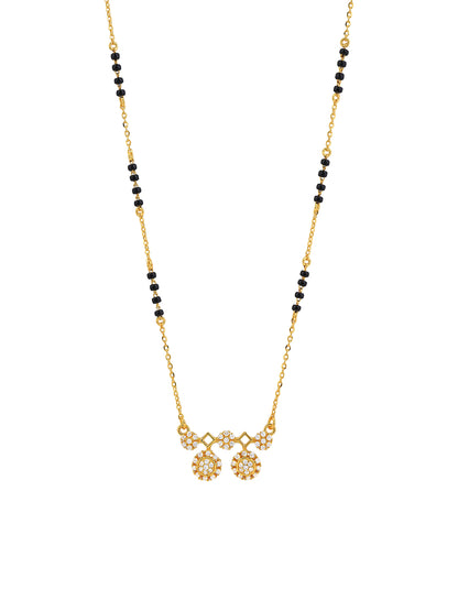 Maira Sterling Silver Eternal Circles Mangalsutra