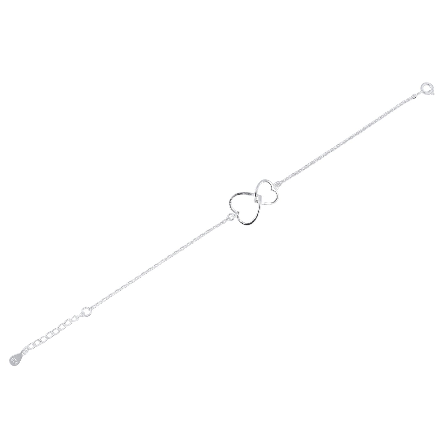 Maira Sterling Silver Flora - Butterfly Chain Bracelet