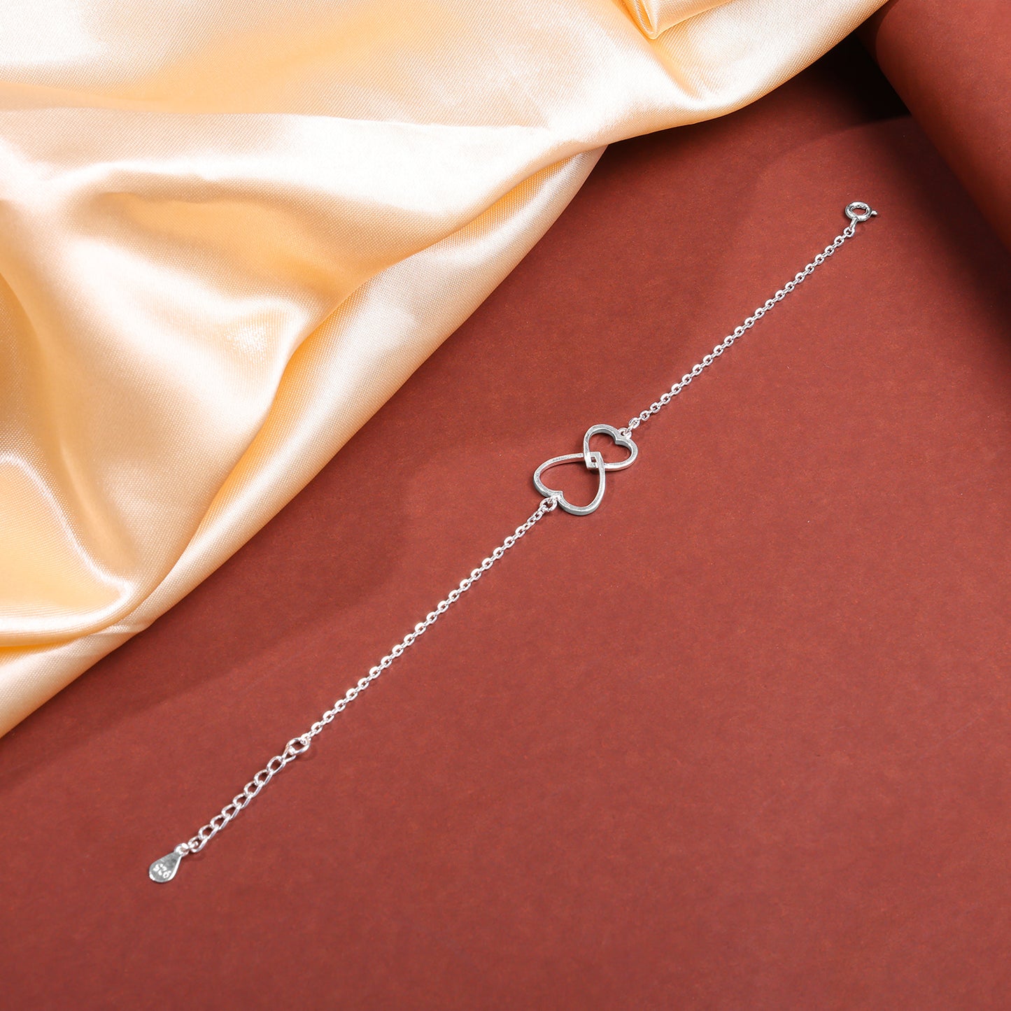 Maira Sterling Silver Flora - Butterfly Chain Bracelet