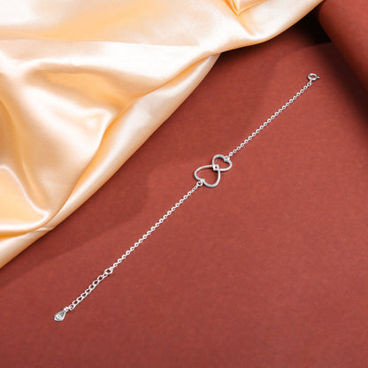 Maira Sterling Silver Flora - Butterfly Chain Bracelet
