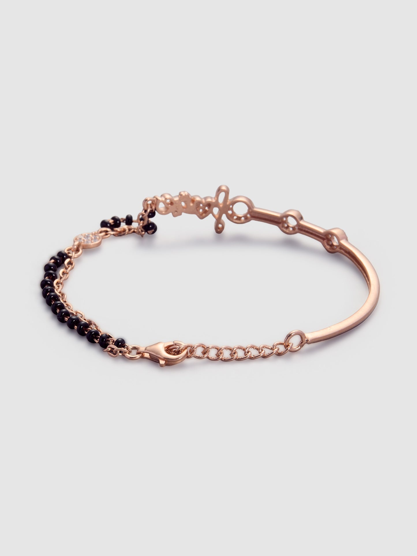 Maira Sterling Silver Eternity Duo Bracelet