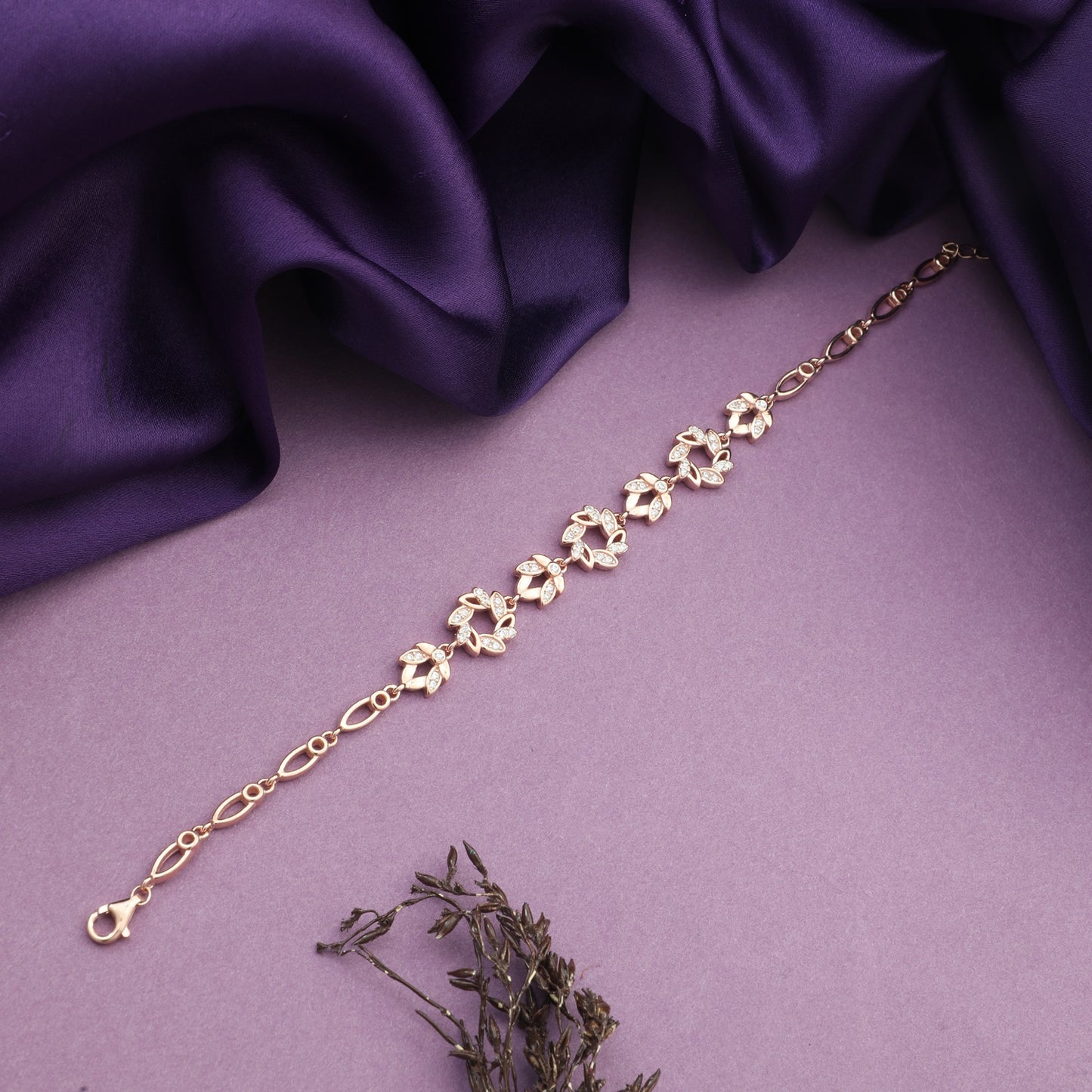 Maira Sterling Silver Whisper Bloom Bracelet
