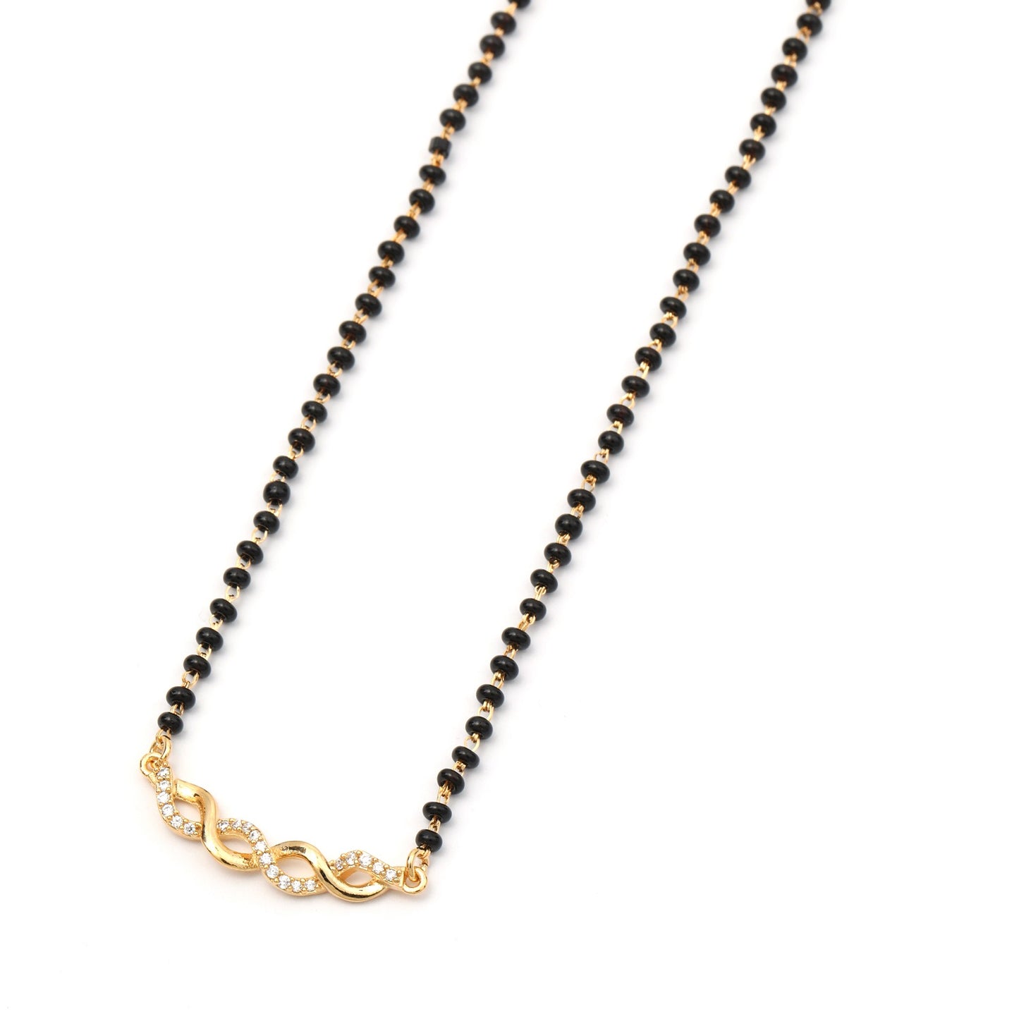 Maira Sterling Silver Eternal Weave Mangalsutra