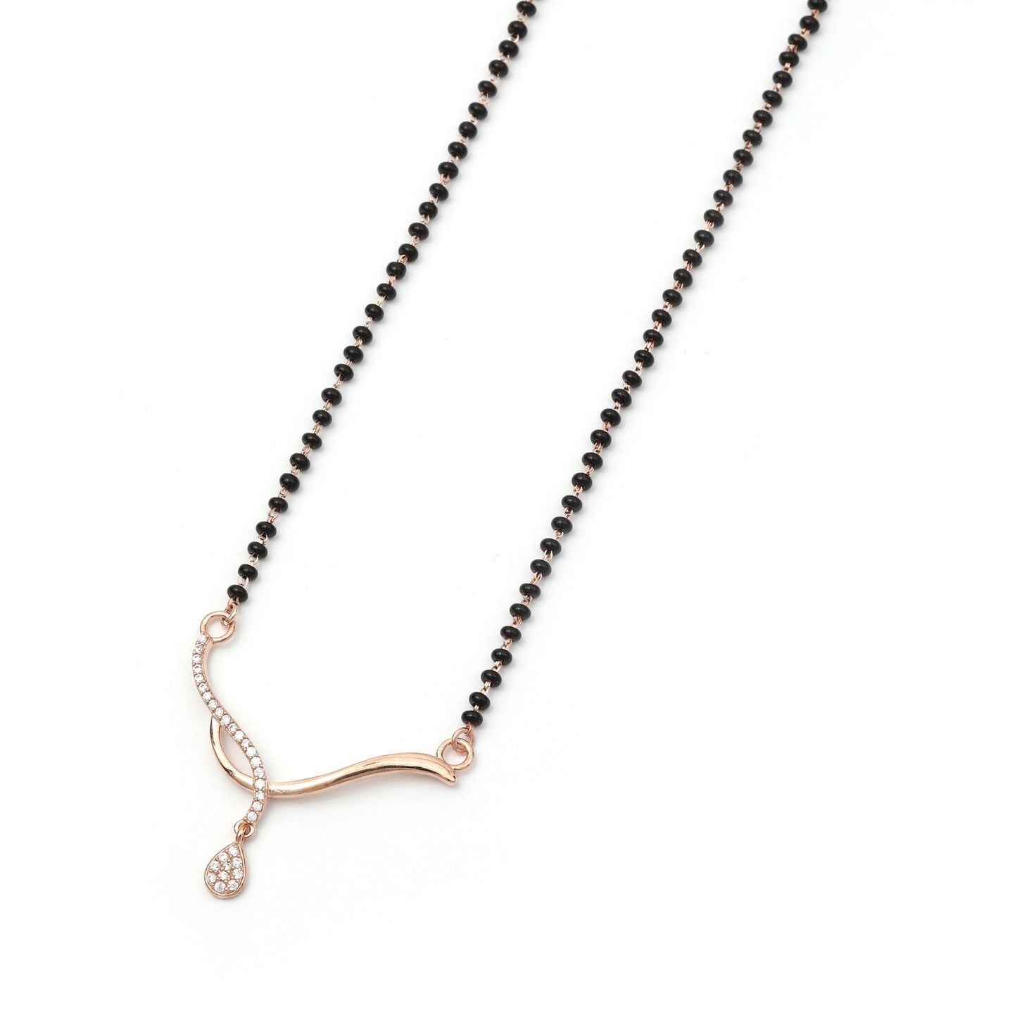 Maira Sterling Silver The Aurelia Wave Mangalsutra