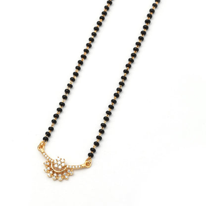 Maira Sterling Silver Chandrika Bloom Mangalsutra