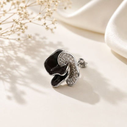 Midnight Bloom Studs
