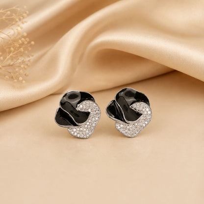 Midnight Bloom Studs